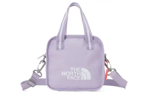 THE NORTH FACE 3L Handbag Outdoor Bag Recycled Polyester Purple Women's