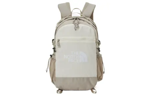 THE NORTH FACE 24L Backpack Outdoor Bag Nylon Light Beige Unisex