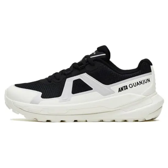 ANTA Champion All-Weather Series Running Shoes Women's Low-Top Black/White