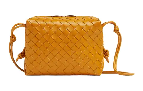 Bottega Veneta Loop Intrecciato Camera Bag Small Cob