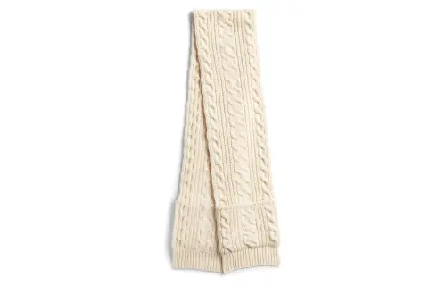 Bottega Veneta Knit Scarves Women's Ecru