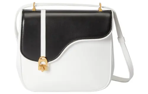 GUCCI Leather Saddle Bag, Crossbody Bag, Shoulder Bag Women's