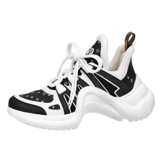 LOUIS VUITTON Archlight 1.0 Sneakers 'Black Monogram' Women's