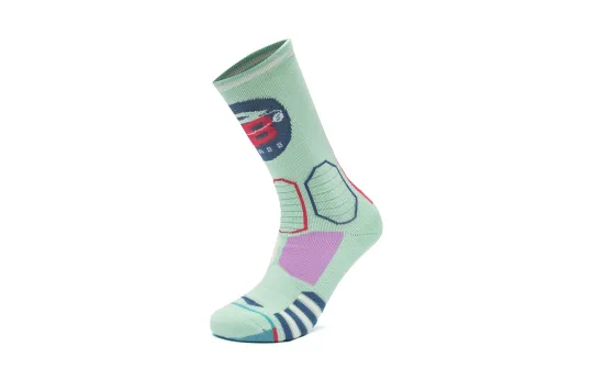 Li Ning Sports Basketball Collection SS23 Basketball Socks Men's 1 Pack Light Mint Green