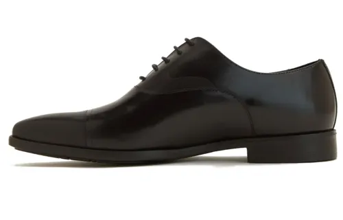 PEDRO First layer cowhide stitching embossed business formal leather shoes men's style