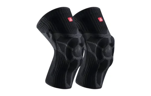 Breathable wear-resistant polyurethane elastic climbing volleyball tennis football basketball ski knee pads with depreciation for hiking for cycling for badminton for gym for men and women, for running