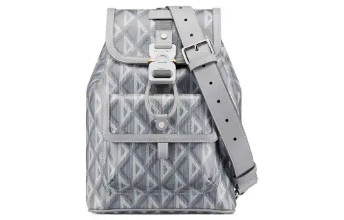 DIOR Hit The Road Canvas Crossbody Bag, Shoulder Bag Men's Dior Gray