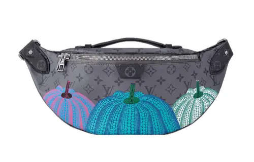 LOUIS VUITTON Lv X Yk Maxi Bumbag Pumpkin Print