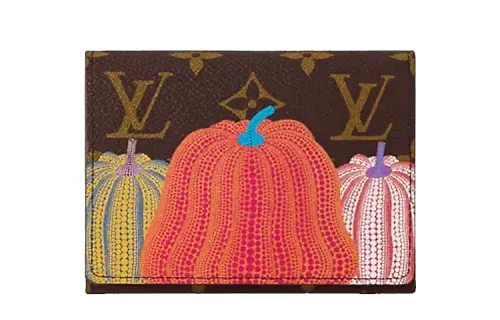 LOUIS VUITTON Yayoi Kusama Collaboration Victorine Coated Canvas Victoria Wallet Women's Multicolor