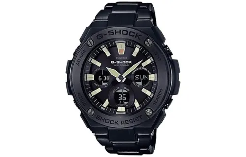 CASIO Men G-STEEL Series Black Watch GST-S130BD-1A