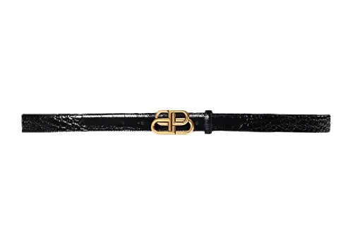 Balenciaga Leather Belts Women's 3cm