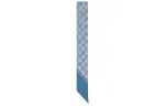 GUCCI Silk Scarves Women's Blue