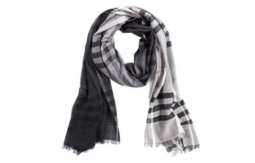 Burberry Scarves Men's Gray