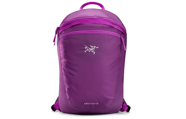 Arc'teryx Heliad 15L Backpack Mountaineering Bag Outdoor Bag Nylon Purple Unisex