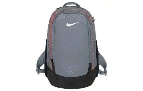 Nike Polyester Backpack Regular Unisex Gray