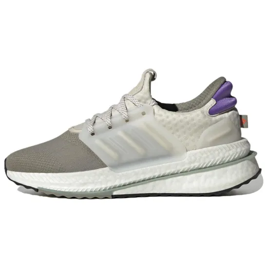 Adidas X_PLRBOOST Silver Pebble Aluminium Purple Rush
