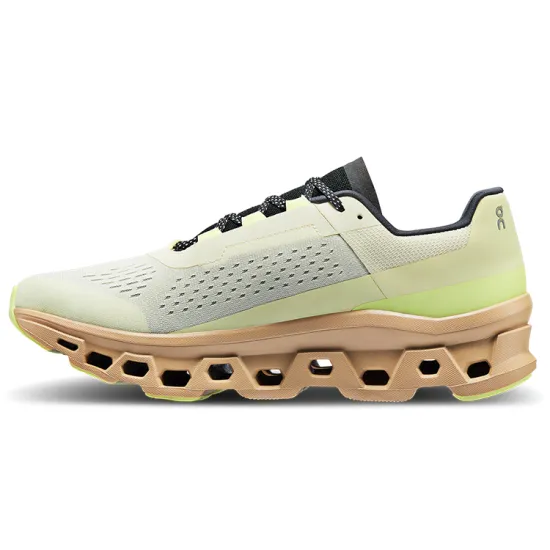 On Running CloudmOnster Cream Dune