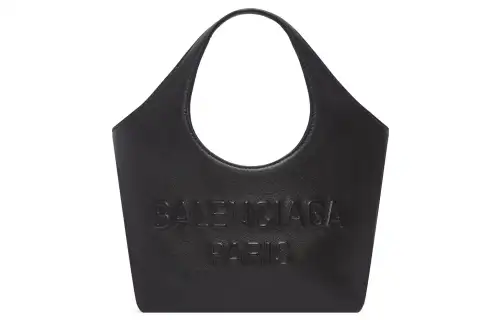Balenciaga Mary Kate Xs Smooth Leather Handbag Black