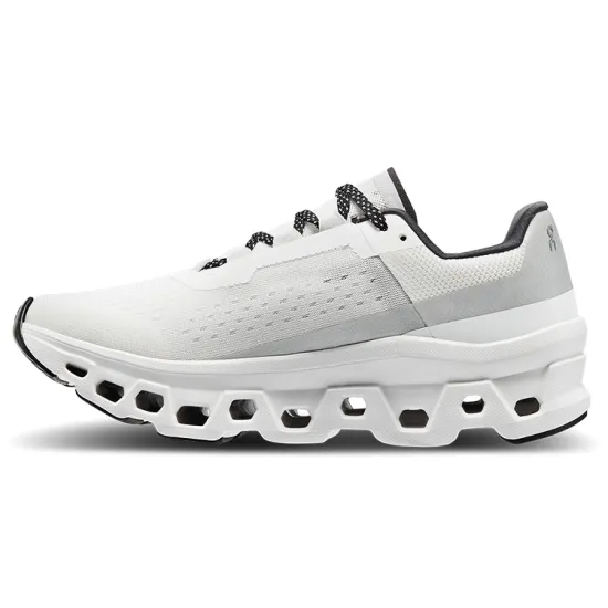 On Running CloudmOnster Undyed White Women's