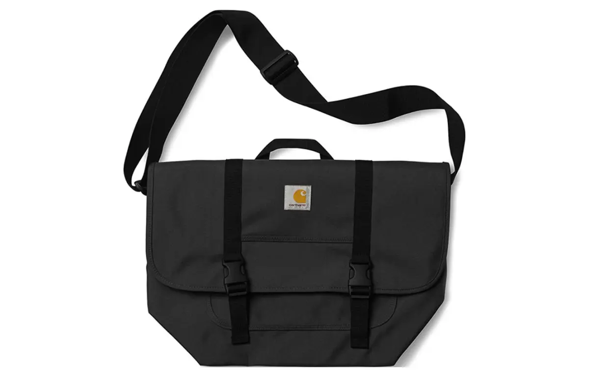 Carhartt WIP Polyester Messenger Bag, Shoulder Bag, Crossbody Bag Regular Men's Black