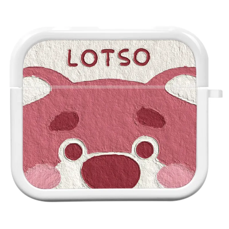 Disney Lotso Collection, Impact Resistant Softshell Headphone Cases Airpods 2