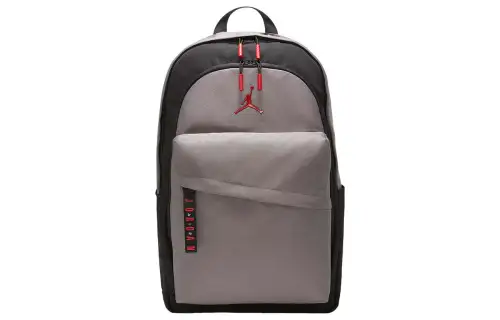 Jordan Polyester Backpack Regular Unisex Gray Black