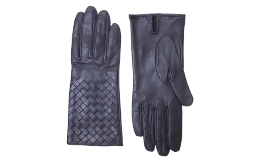 Bottega Veneta Gloves Women's Dark Purple