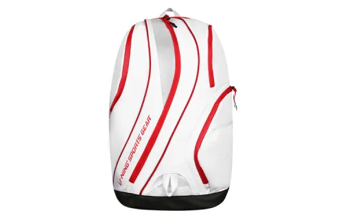 Li Ning Polyester Backpack Large Unisex White