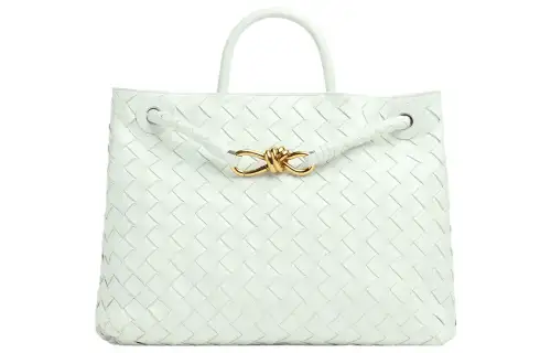 Bottega Veneta Sheepskin Shoulder Bag, Crossbody Bag, Handbag Medium Unisex Glacier Blue