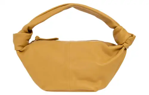 Bottega Veneta Cow Leather One Shoulder Handbag Mini Women's Yellow