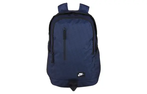 Nike Polyester Backpack Regular Unisex Blue