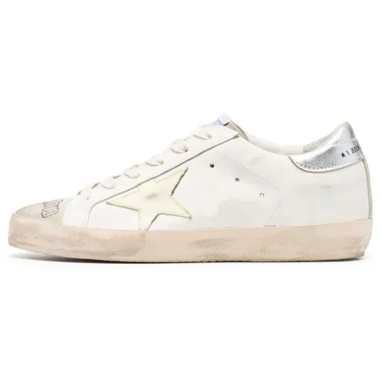Golden Goose Super-Star Skateboard Shoes Women's Low-top White