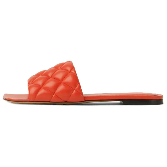 Bottega Veneta Slide Slippers Women's Red