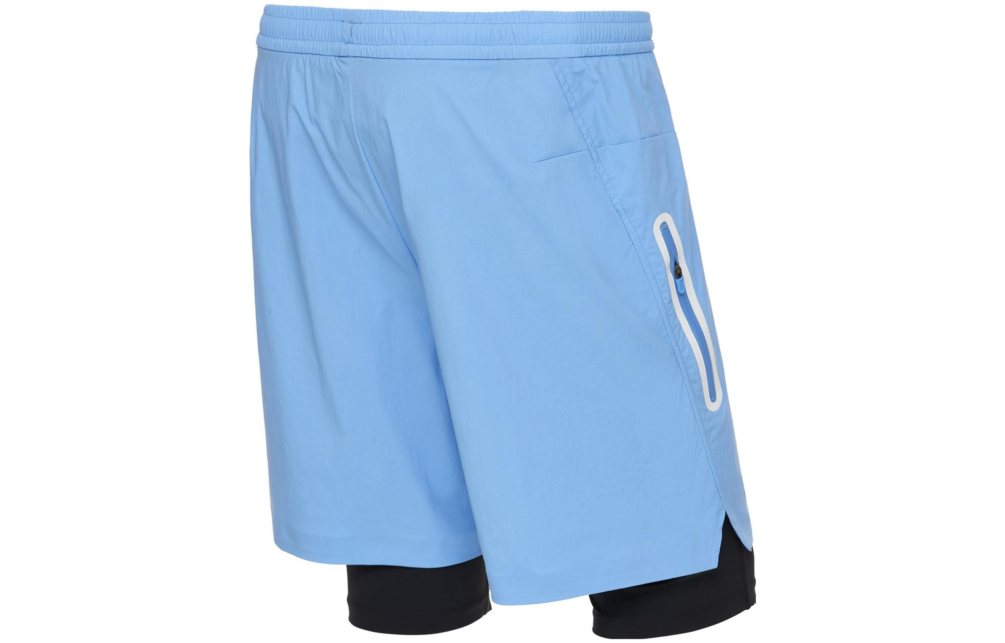 New Balance Sports Shorts Unisex Blue Moderate