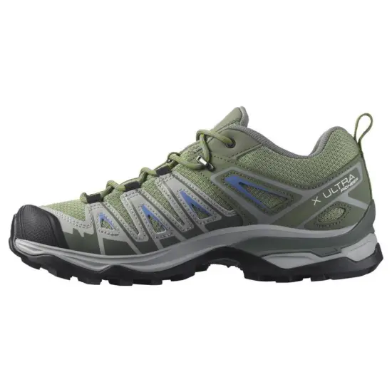 SALOMON Women's X Ultra Pioneer 'Oil Green Castor Grey'