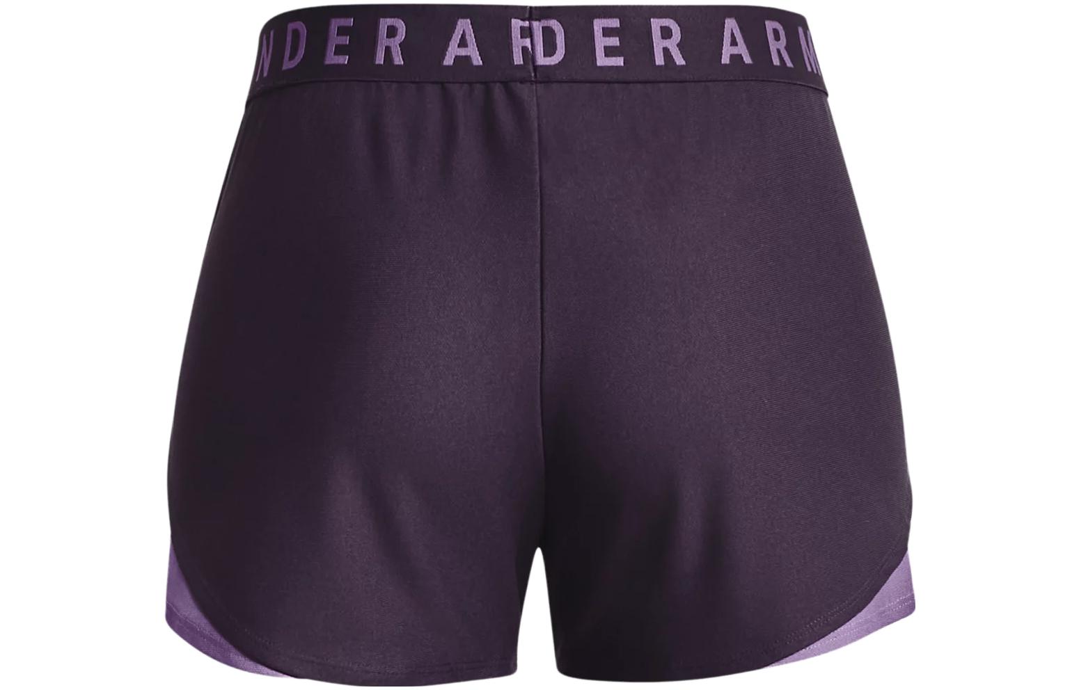 Under Armour Sports Shorts Women’s Formal Wear Purple Moderate Woven Shorts