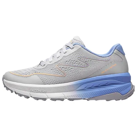 Skechers Anti-Slip Wear-Resistant Low-Top Running Shoes Women's Gray Blue