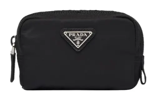 PRADA Recycled Nylon Clutch Women's Black