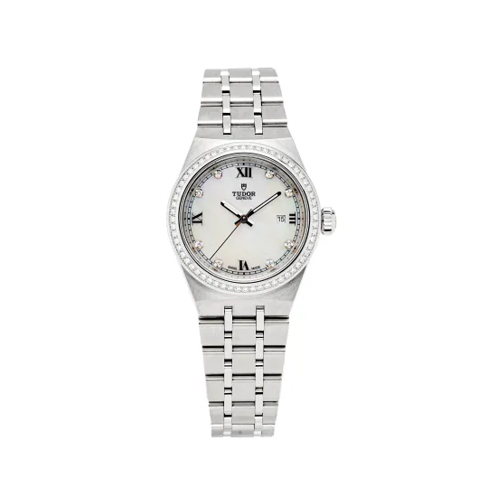 TUDOR Royal Collection Automatic Mechanical Movement Women's Watch 28mm Mother of Pearl Color Watch Dial