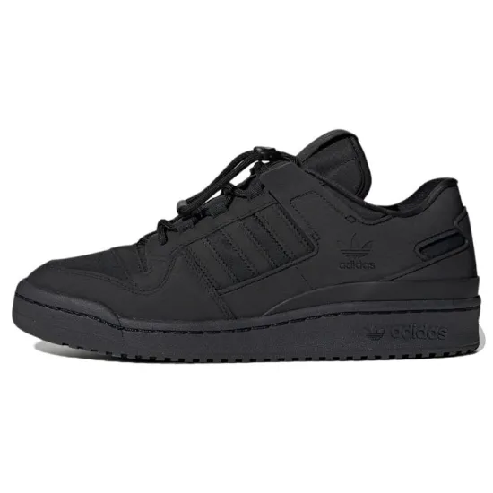 Adidas Originals FORUM Skateboard Shoes Unisex Low-top Black