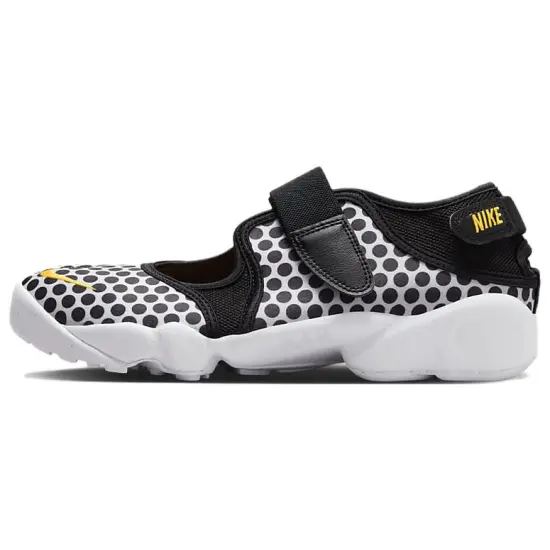 Nike Air Rift Breeze Polka Dot Black White Orange Women's