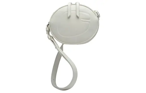 Maison Margiela Calfskin Crossbody Bag, Shoulder Bag Mini Women's White