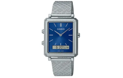 CASIO Women's Standard Series Blue Watch MTP-B205M-2EDF