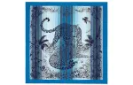 HERMES Scarves Women's Blue
