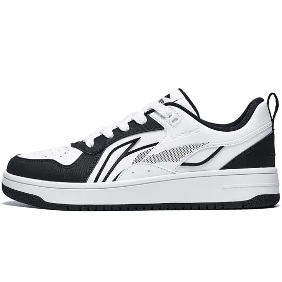 LINING Shiyi Skateboard Shoes Men Low-Top Standard White/Black