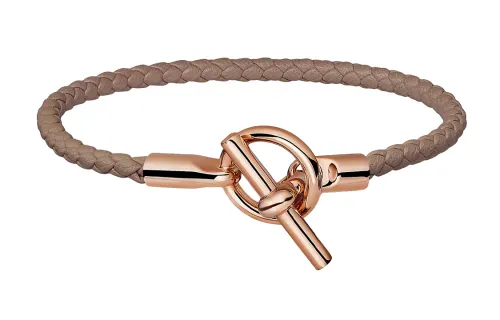 HERMES Glenan Calfskin Wristbands Women's