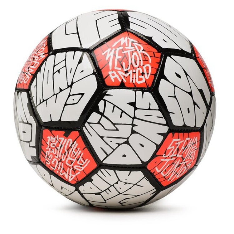 Adidas Size 3 Ball, Size 4 Ball, Size 5 Ball Soccer Ball TPU Machine Stitched Soccer Ball Unisex Red White