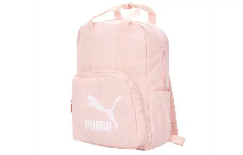 PUMA Fabric Laptop Bag Backpack Regular Unisex Pink