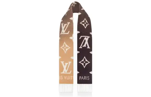 LOUIS VUITTON REYKJAVIK GRADIENT Knit Scarves Women's