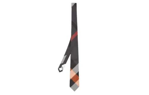 Burberry Ties Men's Dark Gray